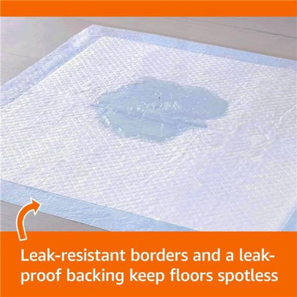 Absorbent Puppy Pads for Potty Training and Incontinence, 5-Layer Leak-Proof